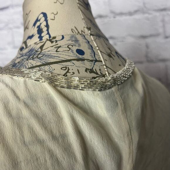 Vintage Diane Gilman Silk Beaded Tank - Picture 7 of 14